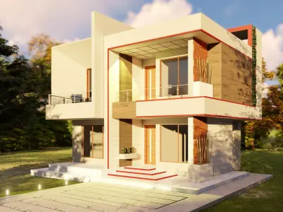 House Exterior 3D model