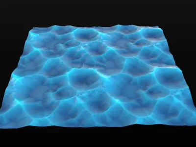 8 Stylized and Seamless Crystals PBR Materials - Set 1 Texture