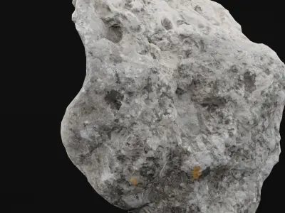 Realistic Rock  3D model