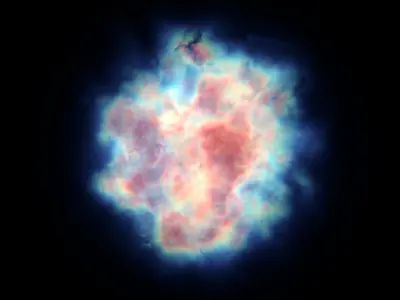 30 awesome energy effects for Blender cycles 3D model