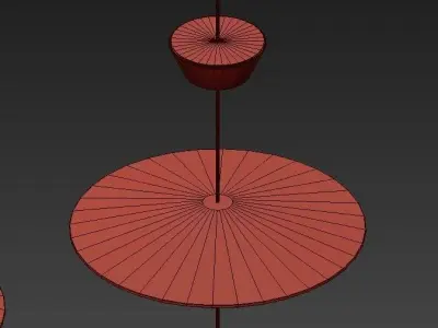 Turenne pendant light 3D model