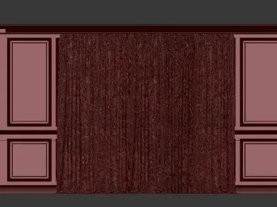 Curtain Set 60 3D model