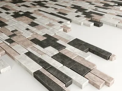 Paving brick clincer 3D model