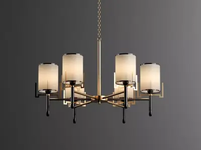 Ceiling light 3D model 19
