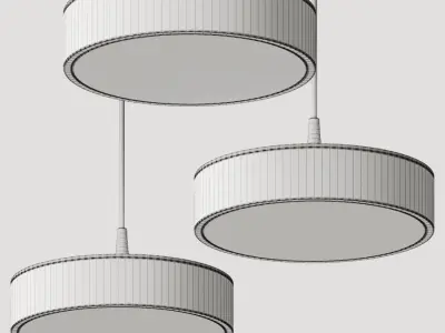 Firmamento Milano Tambu Pendant Lamp 3D model