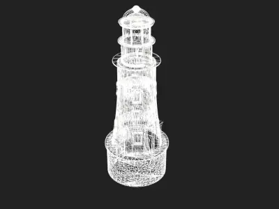 Sulina Old Lighthouse 3D print model