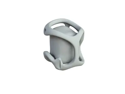 SciFi Shape Object Low Poly 127 Low-poly 3D model
