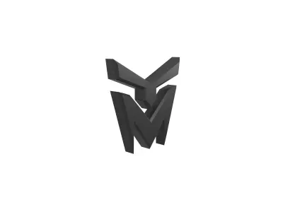 Simple Emblem v1 001 Low-poly 3D model