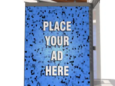 MMCite Regio 310c Bus Shelter 3D model