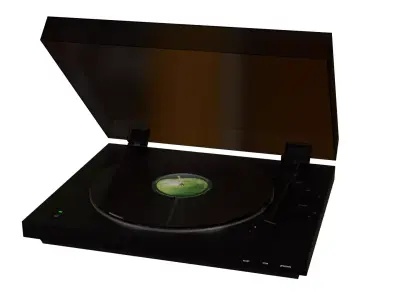 High Poly Modern Turnable for Architectural Modelling  3D model