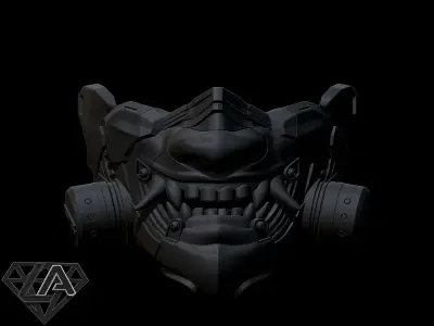 SCI-FI ONI antigas mask 3D print model
