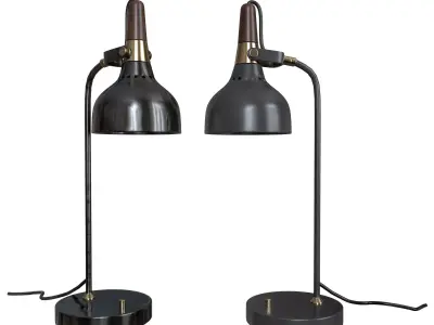 study light 1 Low-poly 3D model