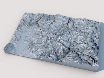 Terrain 1 3D model