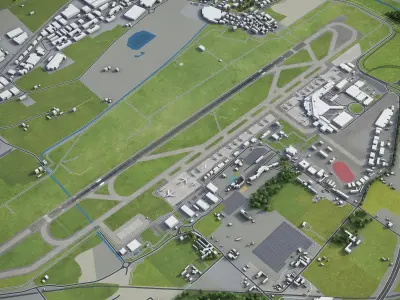 Bologna  Low-poly 3D model