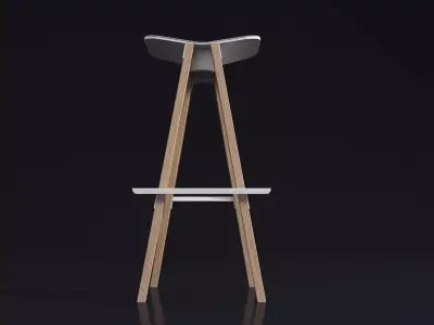 C5 Bar Stool Free 3D model