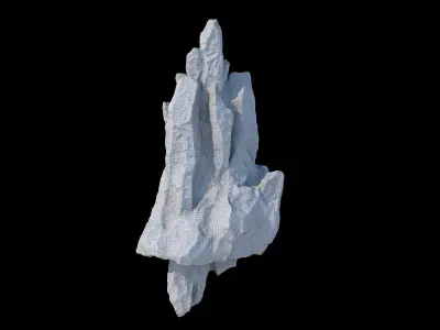 Stone modular elements for fantasy environment with PBR workflow 3D model