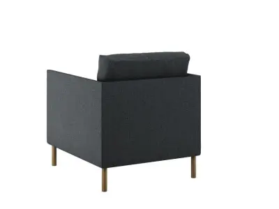 Sofa Collection Arm Chair and two Seat and three seat Sofa  3D model