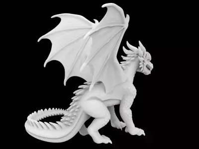 Dragon 3D Print Model 3D print model
