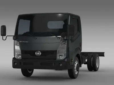 UD Condor Light chassi 2015 3D model