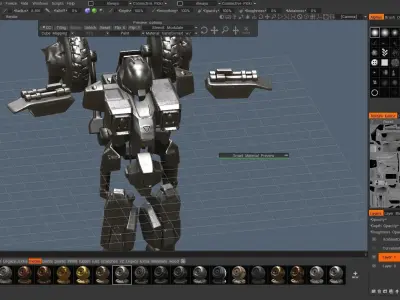 Mospeda Veritech Cyclone PBR 3D model