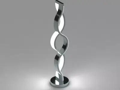Table lamp - Waves 3D model