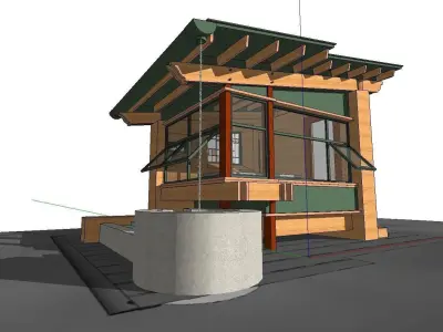 Creative Design-Holiday Cabin-026 3D model