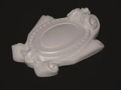 de0310b ornate ornament Low-poly 3D model