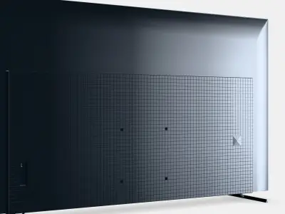 77 Sony Bravia OLED XR-77A83K Low-poly 3D model