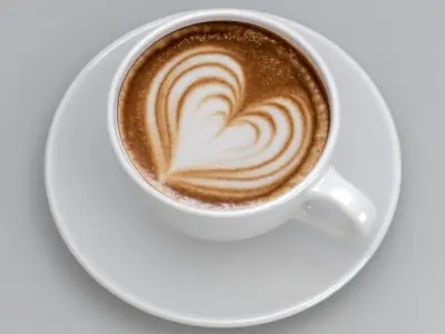 Coffee Cup Sat 3D model