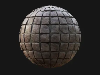 Procedural cobblestone  Texture