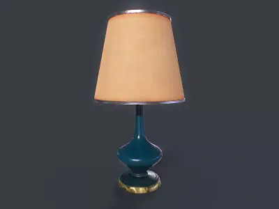 Table Lamp Low-poly 3D model