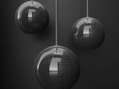 Giopato and Coombes Bolle 1 Bubble CLEAR GOLD 3D model