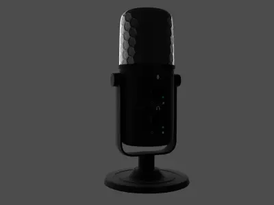 microphone Free 3D model