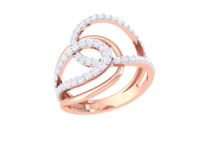  Women Ring MTL 3dm STL OBJ FBX Details 3D print model 36