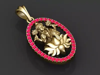 Pendant 001 3D print model