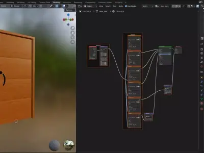 Door Design CG1A 3D model
