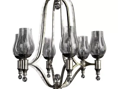 MIRABELLE CHANDELIER Low-poly 3D model
