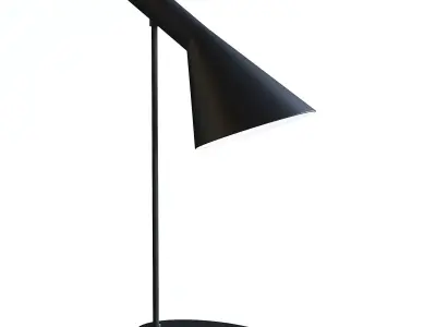 Black Desk Lamp 3D model purchase