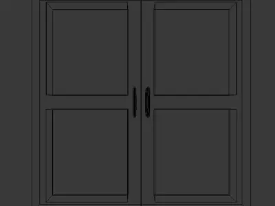 Doors Free low-poly 3D model