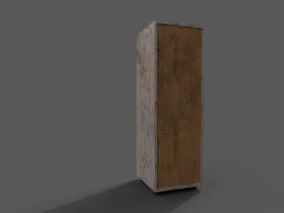 Old Modern Furniture 3D Model Low-poly 3D model