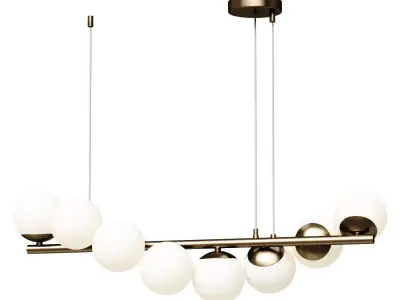Chandelier Freya Zing FR5199PL 08BS1 3D model