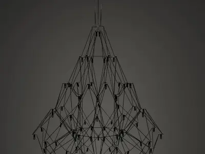 Chandelier Quasar 3D model