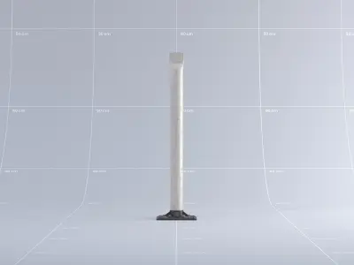 Toronto Safety Flexible Pole 02 3D model