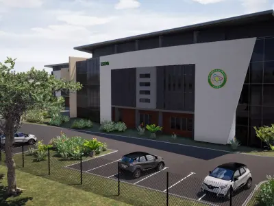 Office Block 3D model