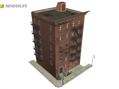 Corner Tenement 3D model