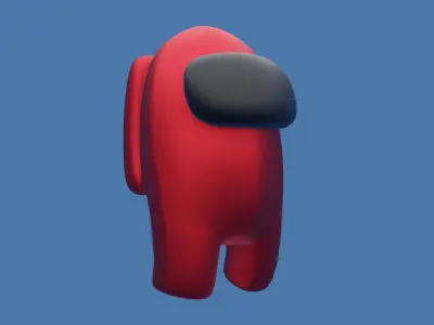 Among as model character Free 3D model