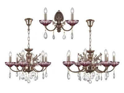 717 Bogemia Osgona Collection of Lamps 3D Model Pack