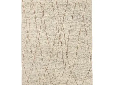 BHANDARA JUTE RUG 3D model