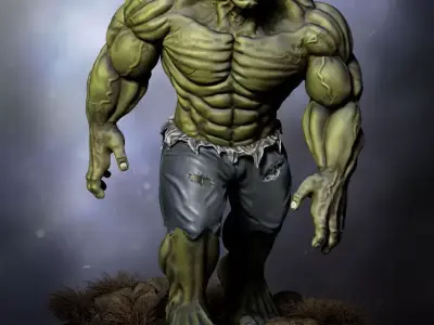 Hulk 3d print 3D print model