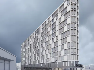 Residential building 3D model